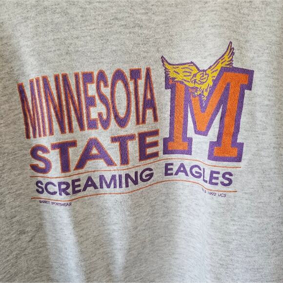 Vintage Minnesota State Pullover Sweatshirt - Picture 2 of 7
